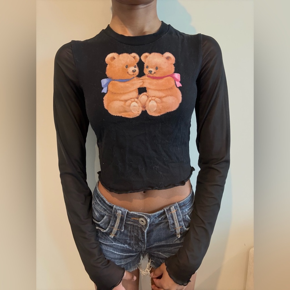 Dolls Kill dELiA*s Stick Together Mesh Top